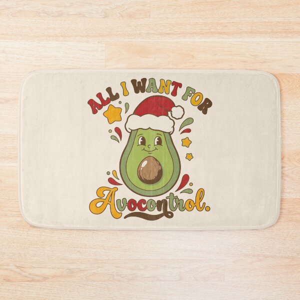 Item preview, All I Want For Christmas Is Avocontrol Christmas Avocado 70s. Light Color Edition designed and sold by Shyla Marsare.