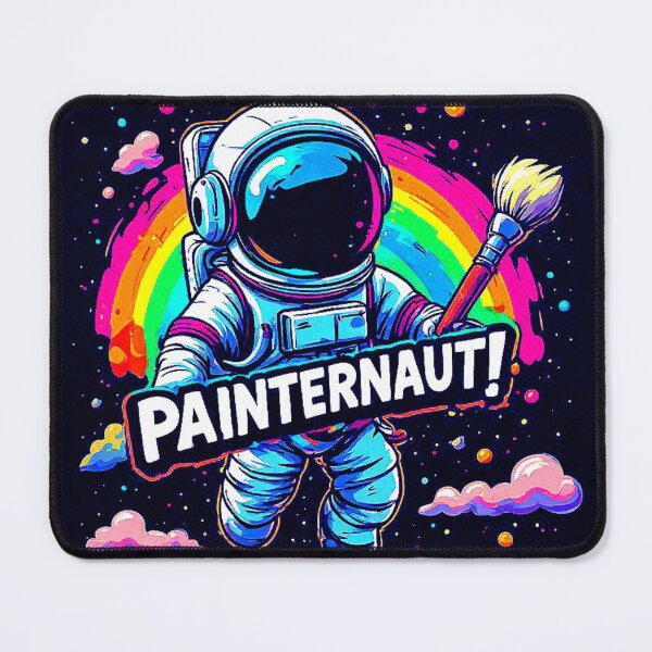 Item preview, Funny Motivational Image About the Art That Lives Throughout the Universe PAINTERNAUT! designed and sold by Giulivo Store Graphic.