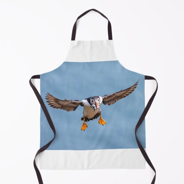 Item preview, Atlantic Puffin coming home with it's catch at Skomer, Pembrokeshire designed and sold by deeve0.