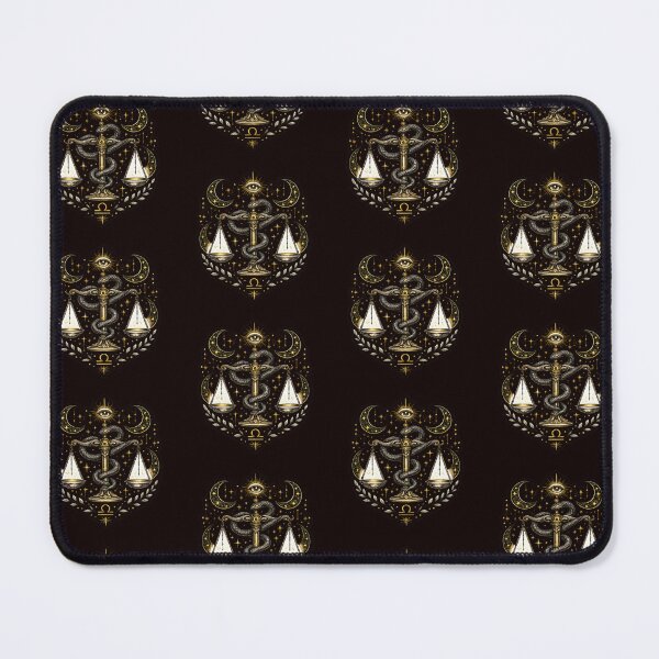 Item preview, Libra sign - "Dark Academia" graphic style designed and sold by Dany and Dom.