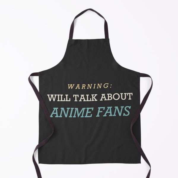 Item preview, Warning: Will Talk About Anime Fans - Anime Fan designed and sold by RetroThreadWorks.