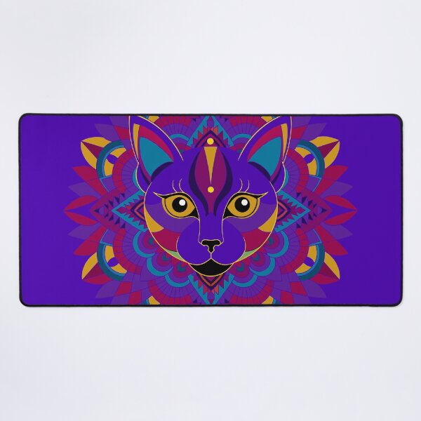 Item preview, Mystical Cat Mandala Sacred Geometry designed and sold by Paolo-Bandal.