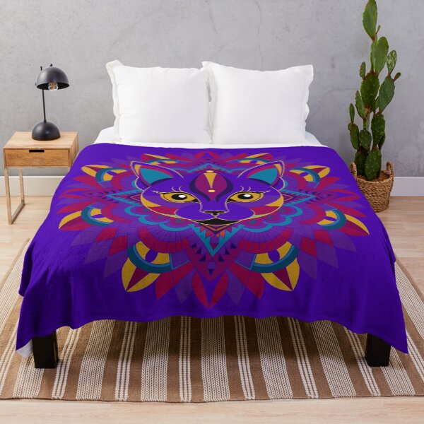 Item preview, Mystical Cat Mandala Sacred Geometry designed and sold by Paolo-Bandal.