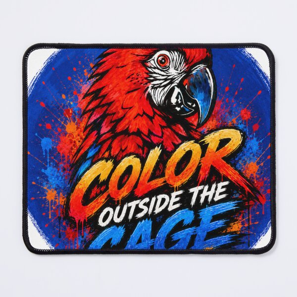 Item preview, Made to Stand Out – Bold Macaw Street Art Design designed and sold by SidneiSampaioStudio.