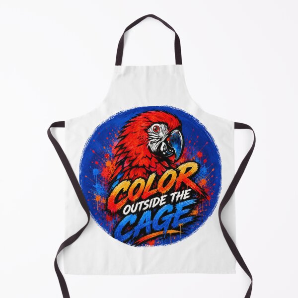 Item preview, Made to Stand Out – Bold Macaw Street Art Design designed and sold by SidneiSampaioStudio.