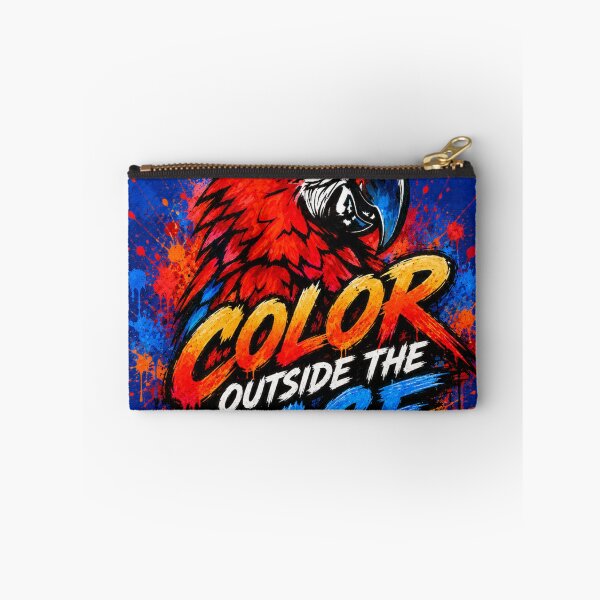Item preview, Made to Stand Out – Bold Macaw Street Art Design designed and sold by SidneiSampaioStudio.