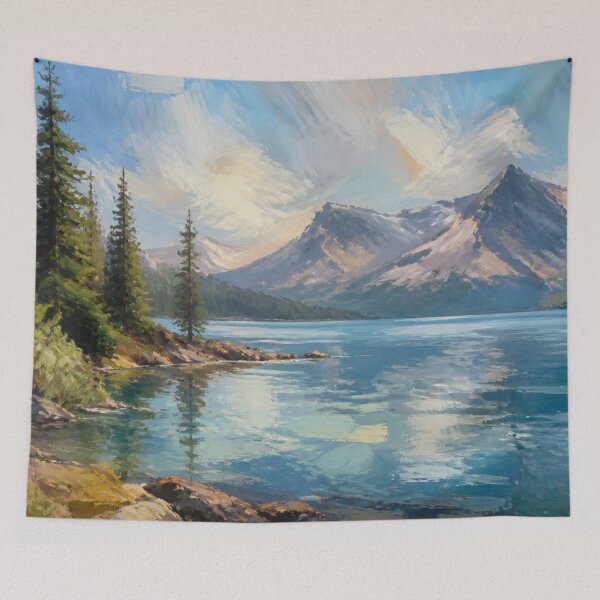 Item preview, Lake Landscape designed and sold by The King's general goods.