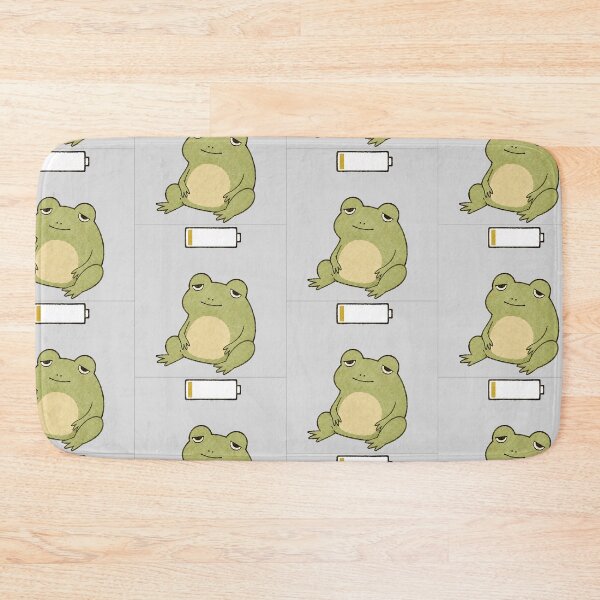 Item preview, The Frog With Low Battery designed and sold by RobertMartinArt.