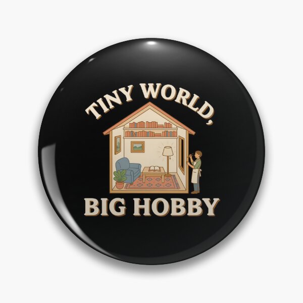 Item preview, Tiny World Big Hobby designed and sold by Daily Mood Tees.