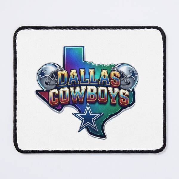 Item preview, Vibrant Colorful Texas Map Football Fan Emblem designed and sold by BlasiseDS.