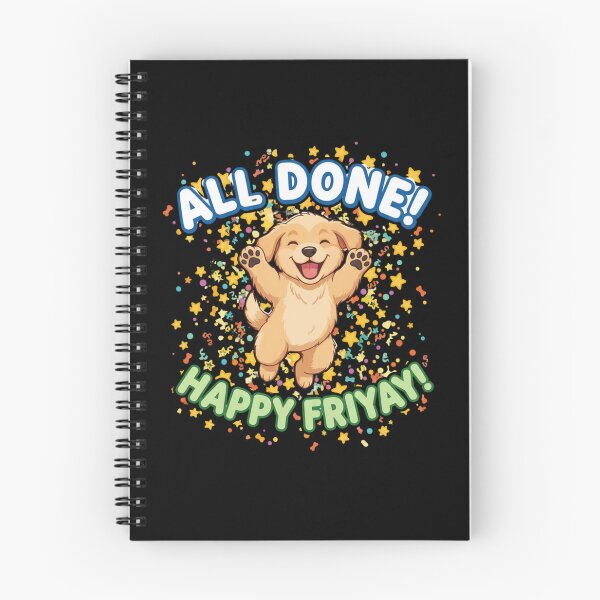 Item preview, All Done Happy Friyay 1 designed and sold by Positive&FunnyThings.