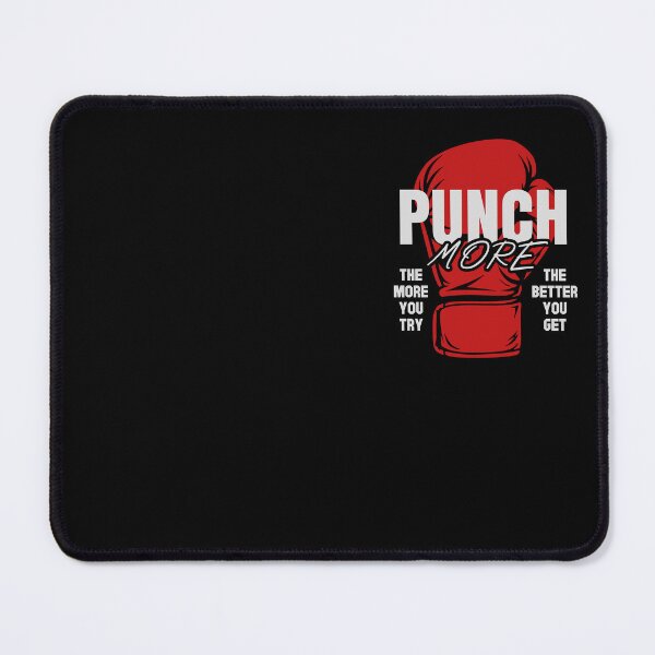 Item preview, Punch More - Red Boxing Glove Motivation designed and sold by MySimpleFlow.