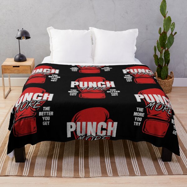 Item preview, Punch More - Red Boxing Glove Motivation designed and sold by MySimpleFlow.