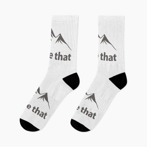 Item preview, I’d Hike That Minimal Mountain Line Hiking Design designed and sold by GabeMountainArt.