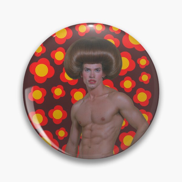 Item preview, Retro Floral Glamour - Campy Fashion Pop Art designed and sold by gayishdesign.