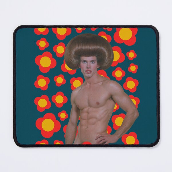 Item preview, Retro Floral Glamour - Campy Fashion Pop Art designed and sold by gayishdesign.