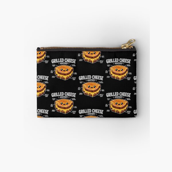 Item preview, Grilled Cheese Anatomy with Cute Character Design designed and sold by rafaeltto.