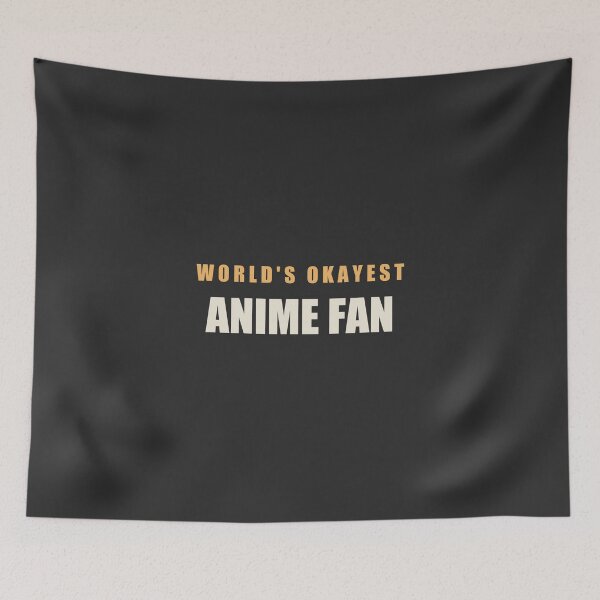 Item preview, World's Okayest Anime Fan - Anime Fan designed and sold by RetroThreadWorks.