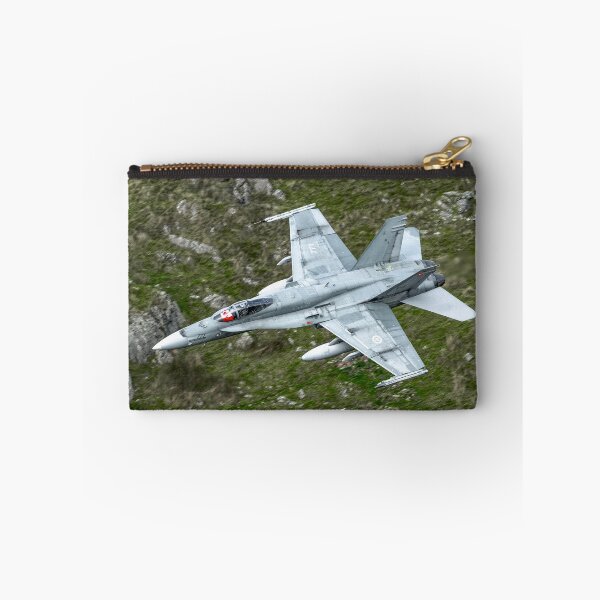 Item preview, Canadian Air Force McDonnell Douglas F18 Hornet flying Low Level through the Mach Loop, Wales, UK designed and sold by deeve0.