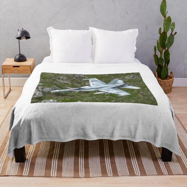Item preview, Canadian Air Force McDonnell Douglas F18 Hornet flying Low Level through the Mach Loop, Wales, UK designed and sold by deeve0.