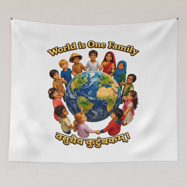 Item preview, World is One Family designed and sold by Illumine-World.
