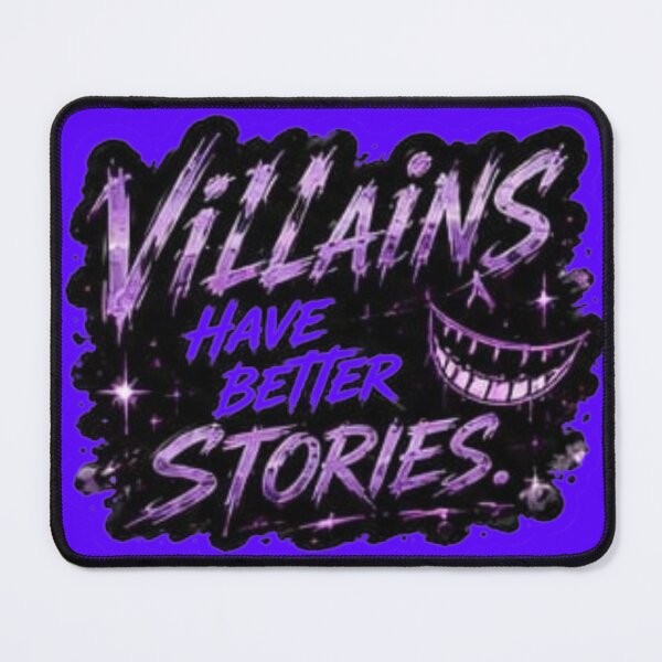 Item preview, Villains Have Better Stories Purple Cheshire Smile Sticker designed and sold by Scro-Ciob-Shop.