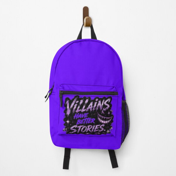 Item preview, Villains Have Better Stories Purple Cheshire Smile Sticker designed and sold by Scro-Ciob-Shop.