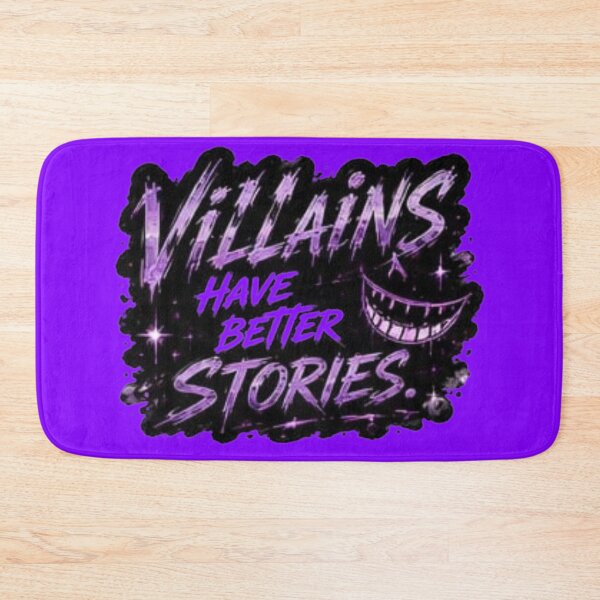 Item preview, Villains Have Better Stories Purple Cheshire Smile Sticker designed and sold by Scro-Ciob-Shop.