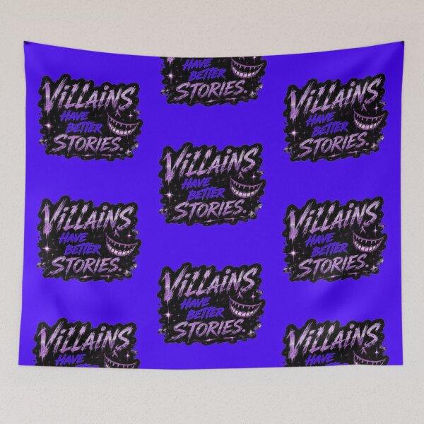 Item preview, Villains Have Better Stories Purple Cheshire Smile Sticker designed and sold by Scro-Ciob-Shop.