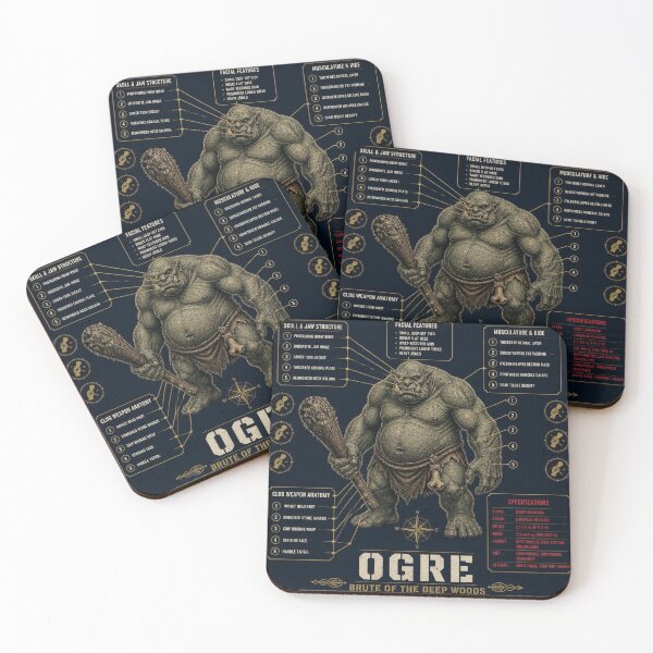 Item preview, Ogre Blueprint Art designed and sold by SunnyDesign82.