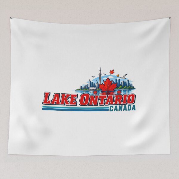 Item preview, Lago Ontario designed and sold by FaunaCanvas.