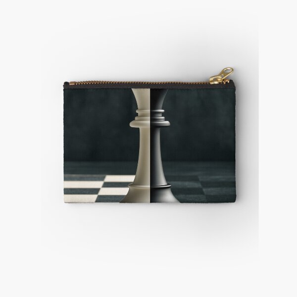 Item preview, Black and White Chess King – Chess Duel Strategy & Checkmate Design designed and sold by WordPlayStudio.