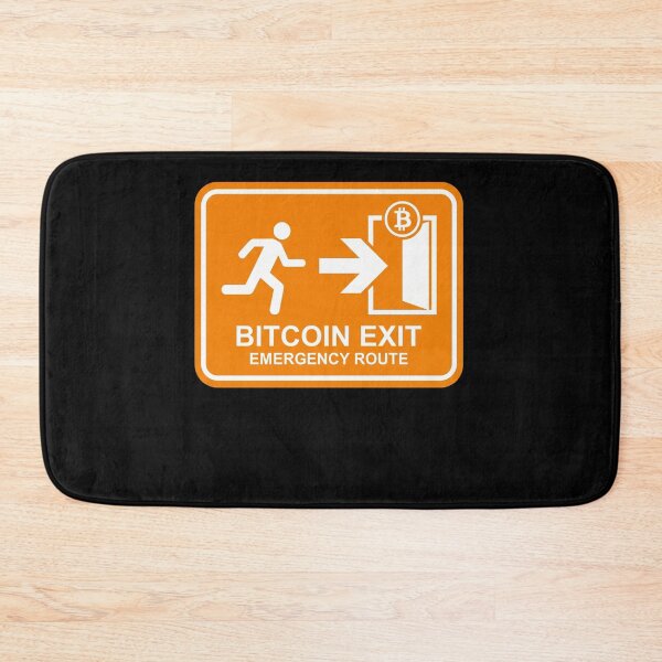 Item preview, Exit the world into Bitcoin  designed and sold by Parallel Label .