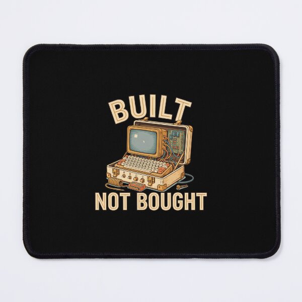Item preview, Built Not Bought designed and sold by Daily Mood Tees.