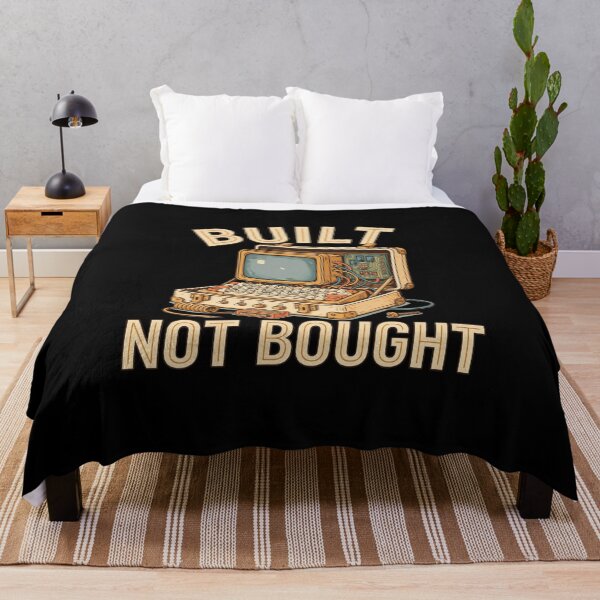 Item preview, Built Not Bought designed and sold by Daily Mood Tees.