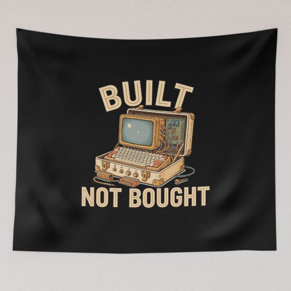 Item preview, Built Not Bought designed and sold by Daily Mood Tees.