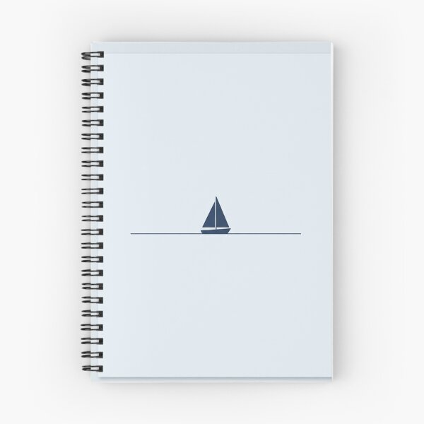 Item preview, Single Sailboat on Horizon | Minimalist Ocean Line Art designed and sold by Zaramodo.