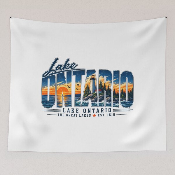 Item preview, Lake Ontario designed and sold by FaunaCanvas.