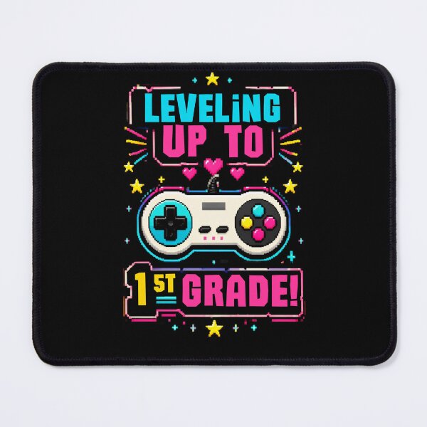 Item preview, Leveling Up To 1st Grade Funny Gamer Kids designed and sold by ScriptedMoments.