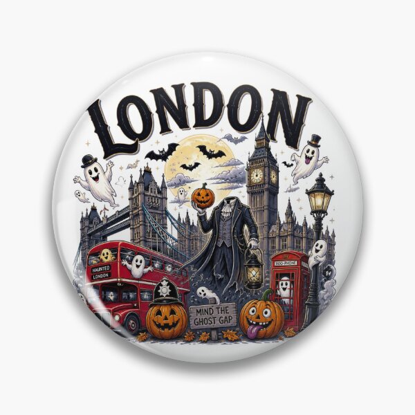 Item preview, Halloween in London designed and sold by Talpha.