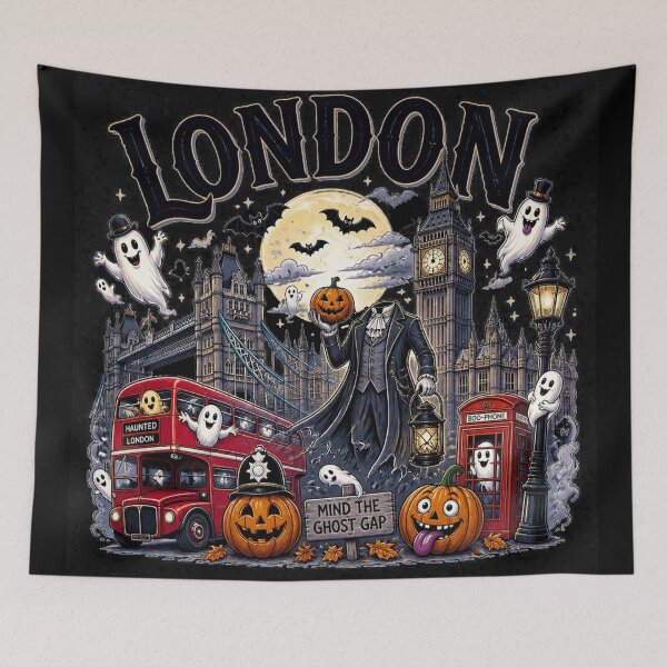 Item preview, Halloween in London designed and sold by Talpha.