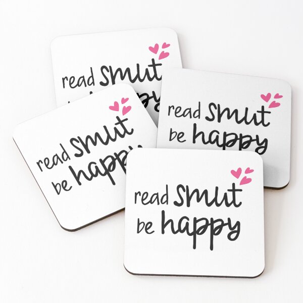 Item preview, Read Smut, Be Happy designed and sold by Peace, Love & Pugs.