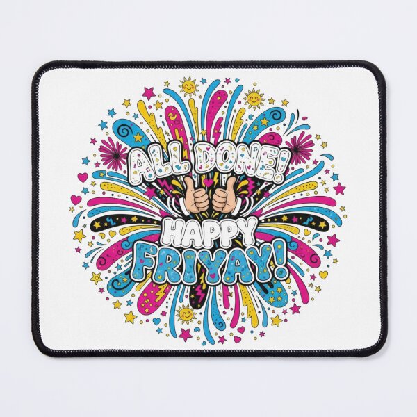 Item preview, All Done Happy Friyay 2 designed and sold by Positive&FunnyThings.