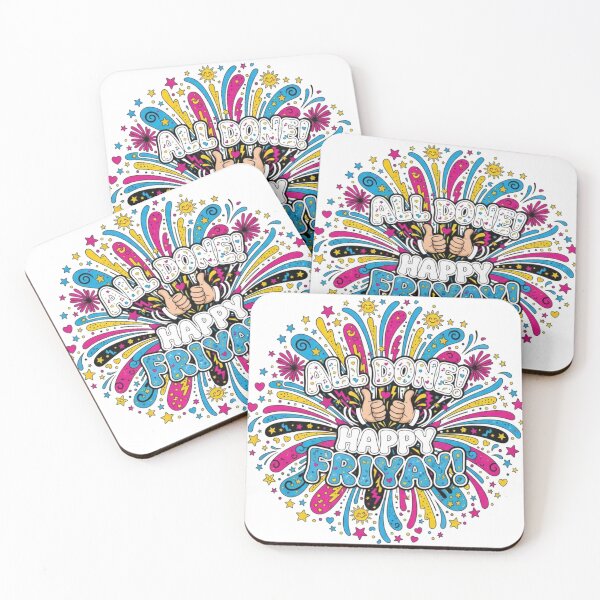 Item preview, All Done Happy Friyay 2 designed and sold by Positive&FunnyThings.