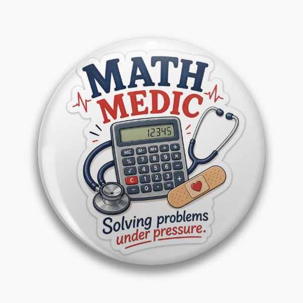 Item preview, Math Medic Calculator designed and sold by SFCircus.