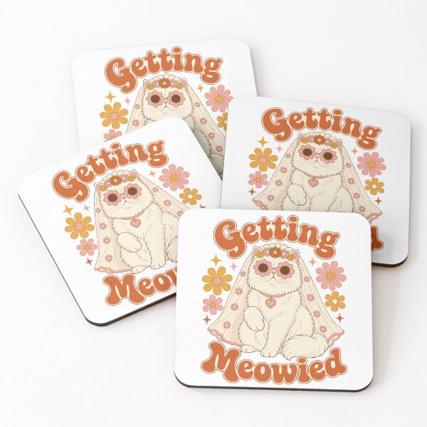 Item preview, Getting Meowied - Funny Cat Bride Wedding Bachelorette Gift designed and sold by shirt-hard-top1.