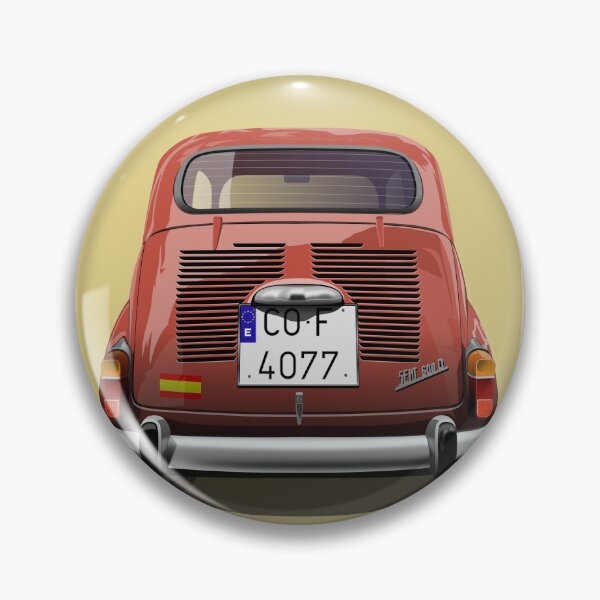 Aperçu de l'œuvre SEAT 600 CLASSIQUE créée et vendue par SUPERFIREFLY.