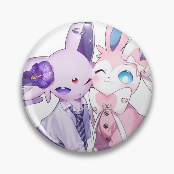 Item preview, Espeon and Sylveon designed and sold by KimWritingFun.