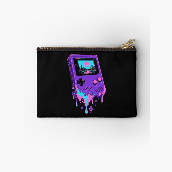 Item preview, Synthwave Gaming Console Pixel Drip T-Shirt | Vaporwave Retro Neon designed and sold by Simon-art-land.