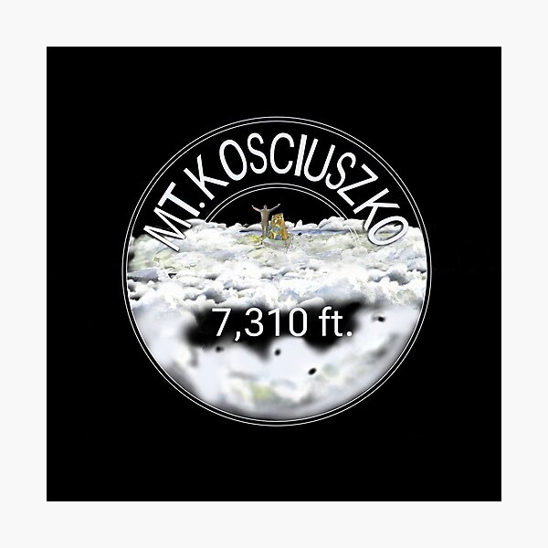 Item preview, Mt Kosciuszko Above the Clouds – 7,310 ft designed and sold by MiFree.